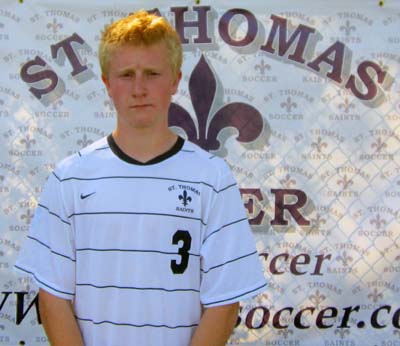St. Thomas Soccer Tommy Griffiths