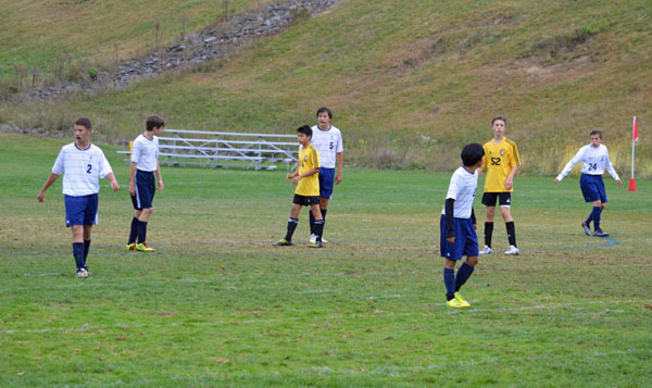 St. Thomas Reserve Soccer vs Souhegan 10-11-14