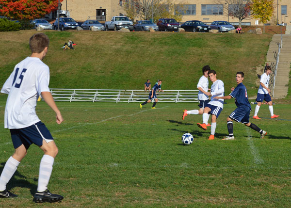 St. Thomas Soccer vs Merrimack Valley 10-15-14